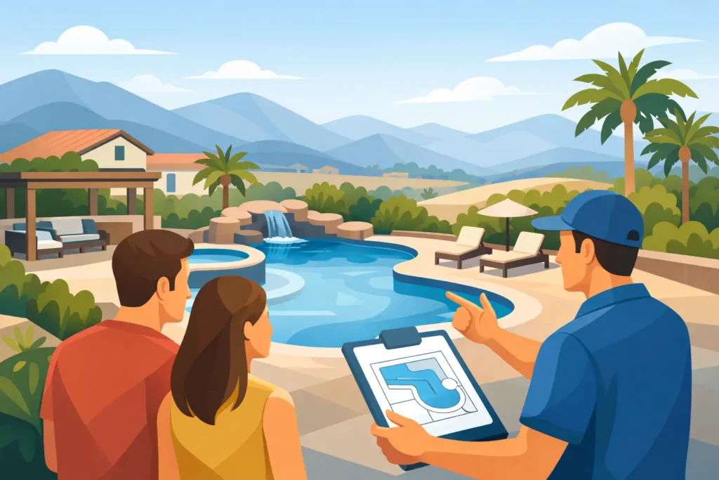 Choosing a Custom Pool Builder in Santa Clarita