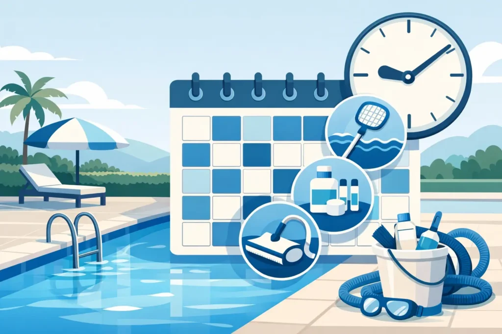 How Often Should a Pool Be Serviced? A Clear Schedule