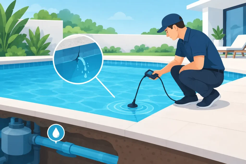 How to Detect Pool Leaks Before Damage Spreads