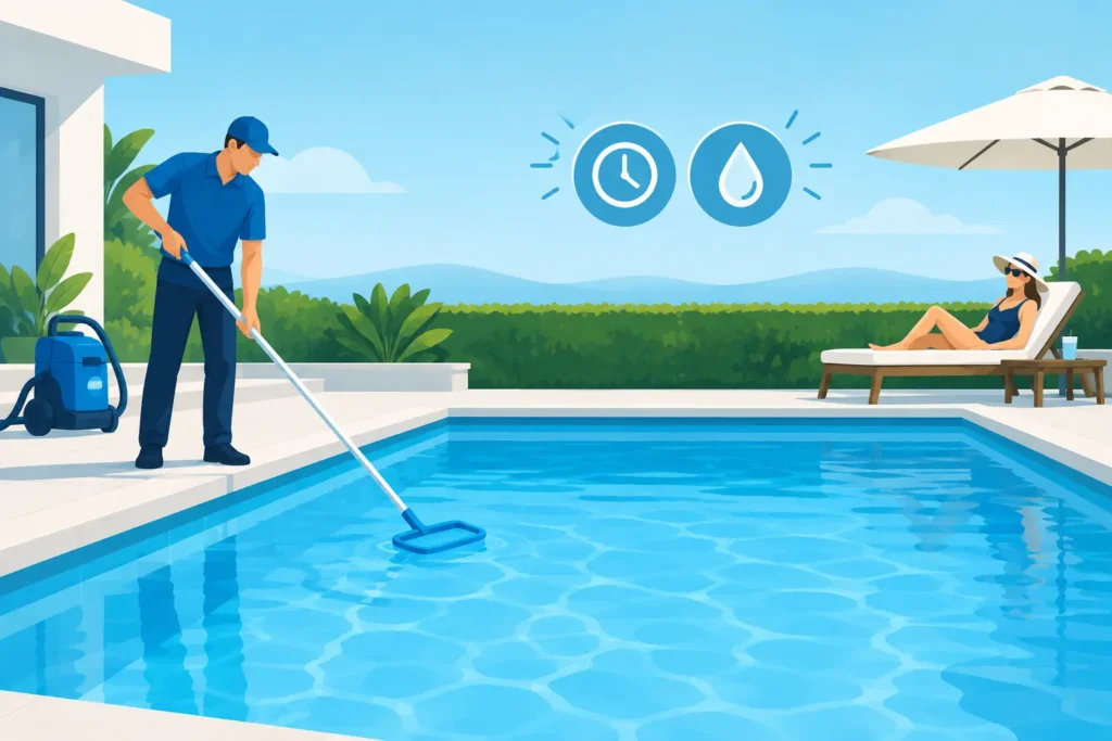 Pool Cleaning That Protects Your Time and Water