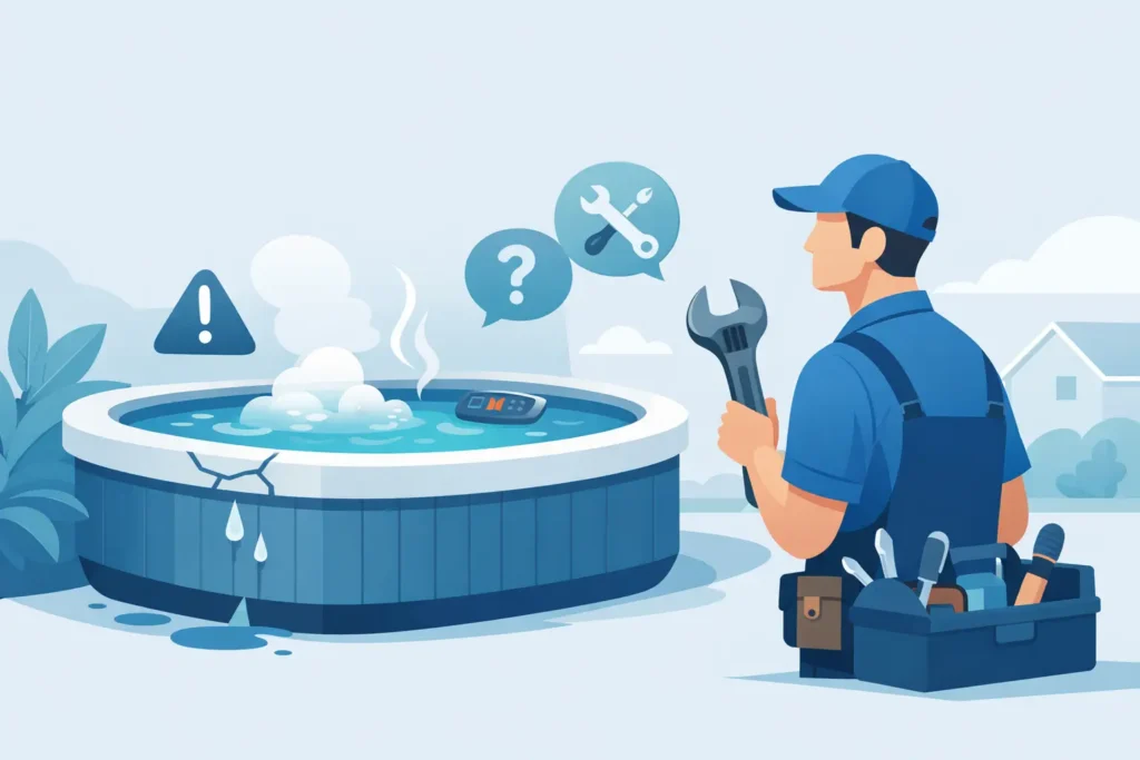 Spa Repair: Signs It’s Time to Call a Pro