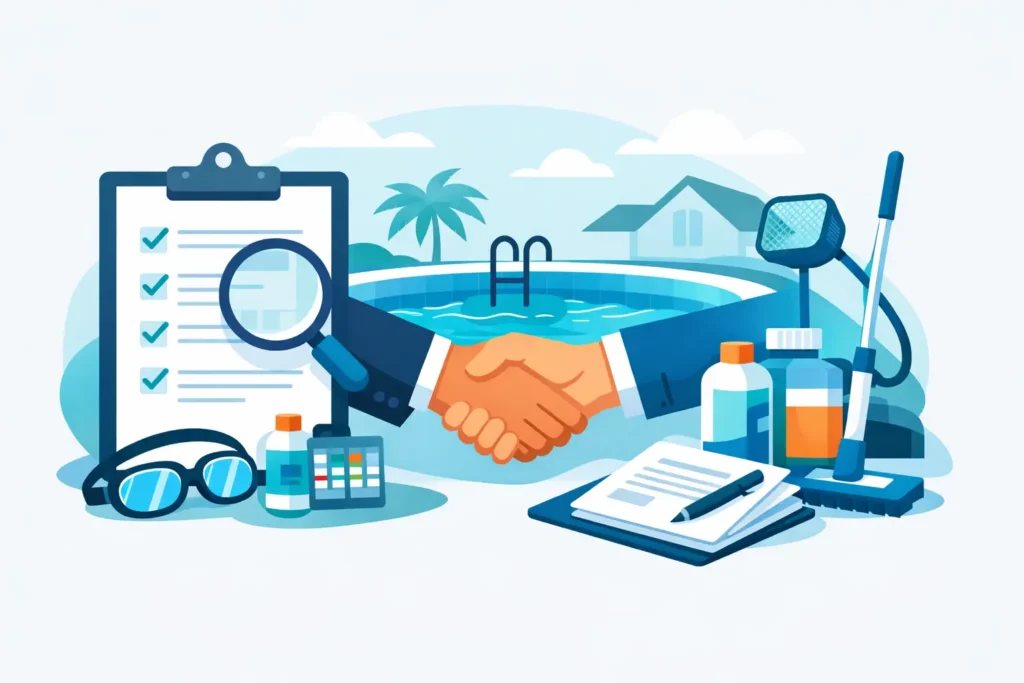 What Pool Service Contracts Should Include