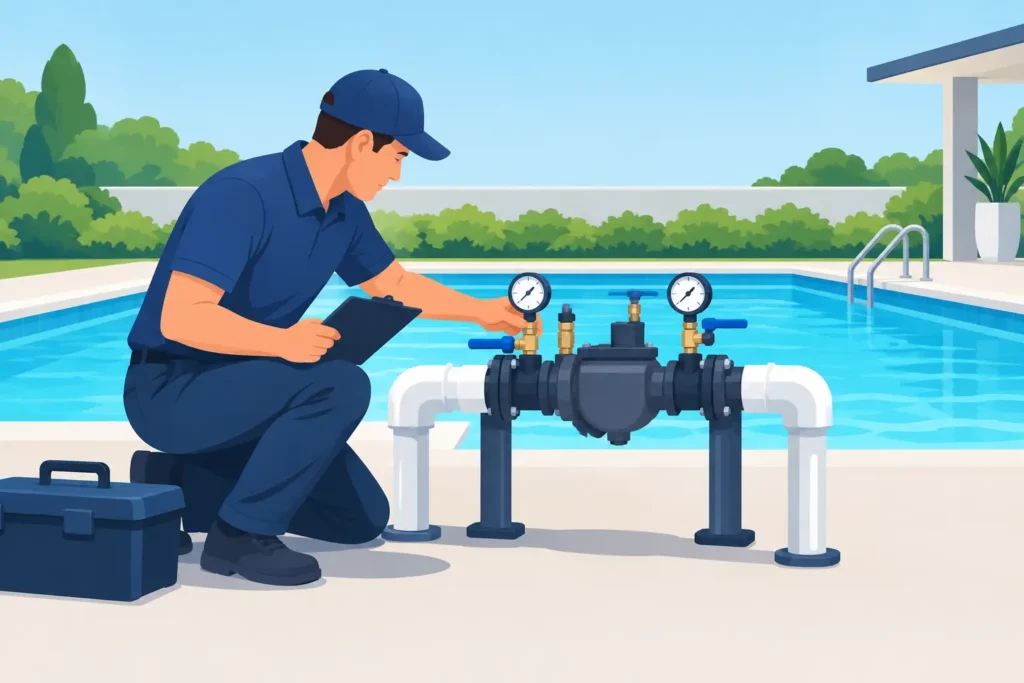 Backflow Testing for Pools: What Owners Need