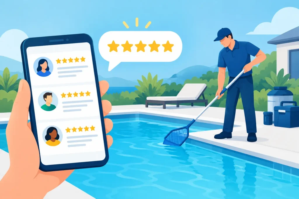 How Pool Service Company Reviews Reveal Quality