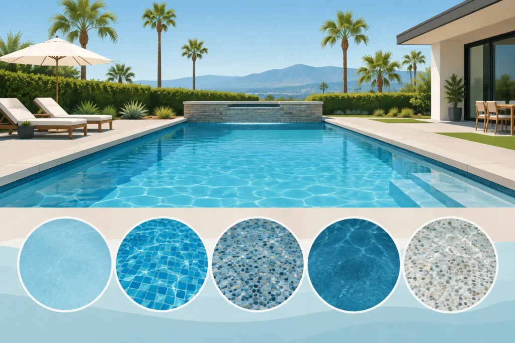 Pool Finish Options for California Backyards
