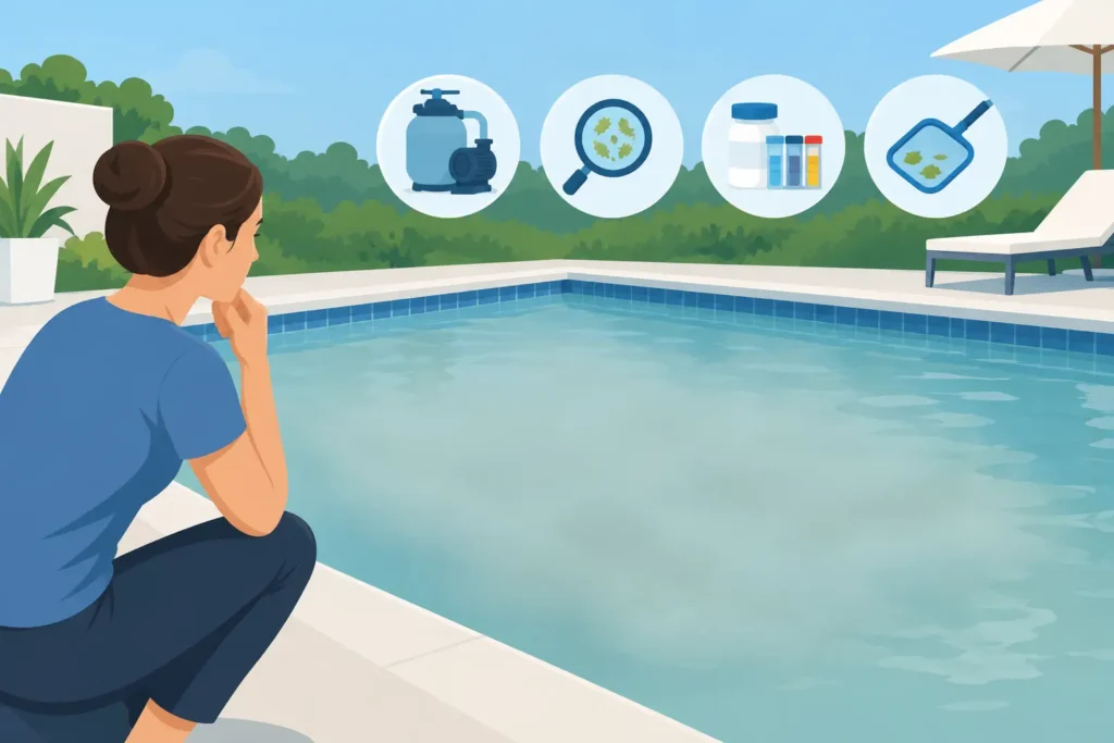 Why Is Pool Water Cloudy? Causes and Fixes